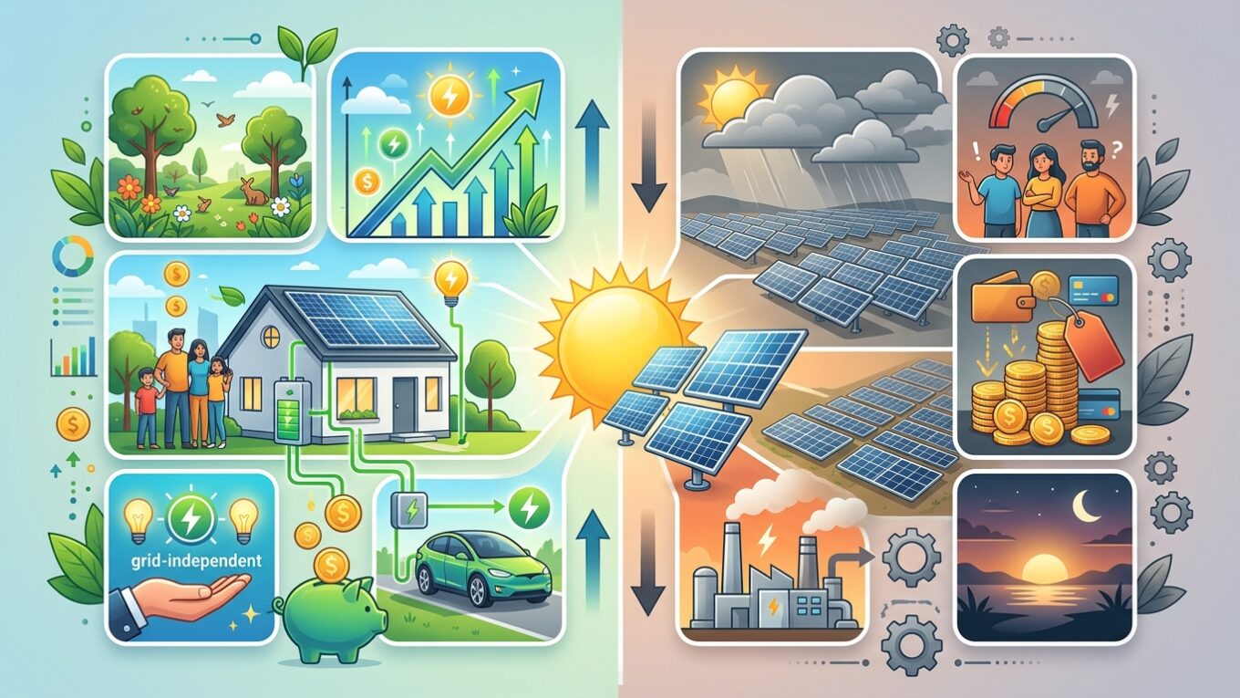 Energia Solar Vantagens e Desvantagens