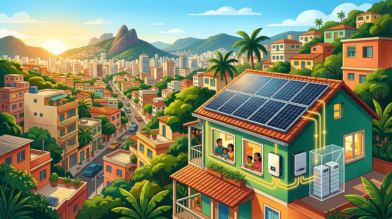 Kit Energia Solar Off Grid Completo: Solução Definitiva Contra Conta de Luz Alta