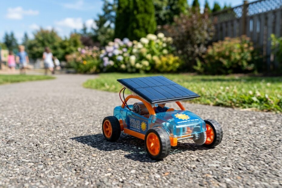 carrinho movido a energia solar