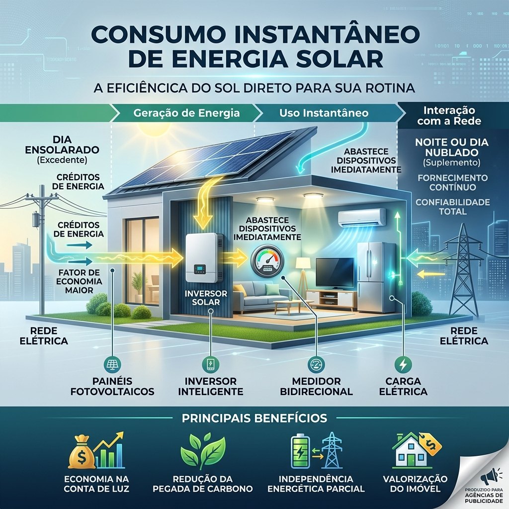 Consumo Instantâneo Energia Solar: 5 Segredos Para Economizar