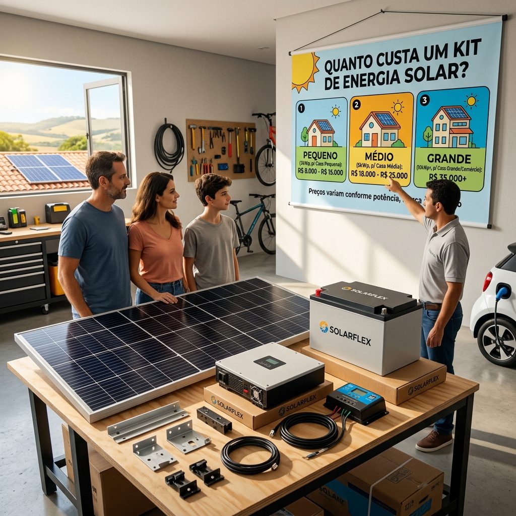 Quanto Custa um Kit de Energia Solar: On-Grid vs Off-Grid