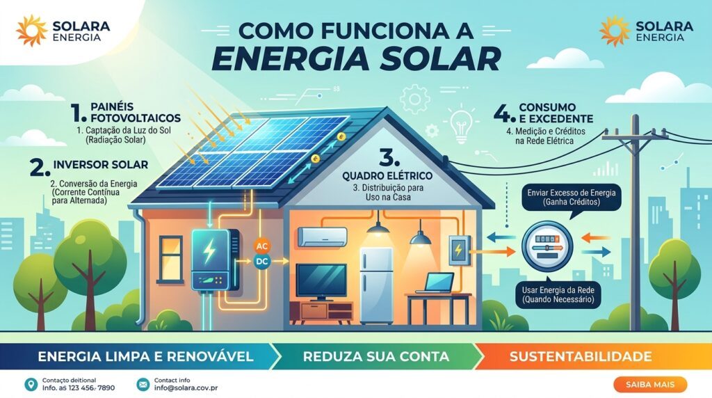 Como Funciona Energia Solar. Segredos que os especialistas não revelam