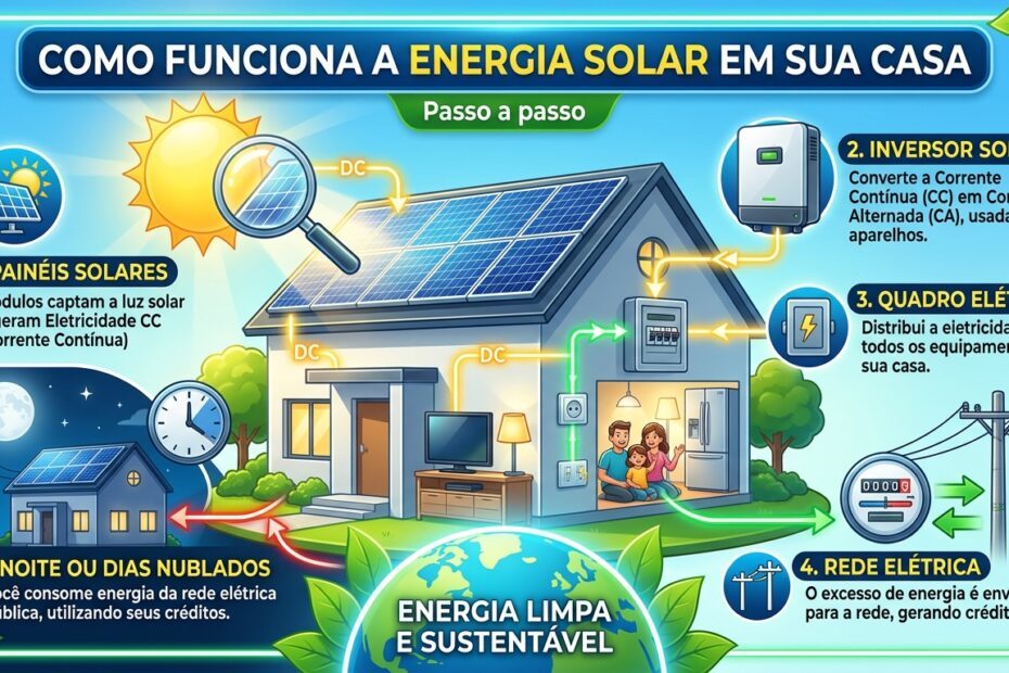 Como Funciona Energia Solar