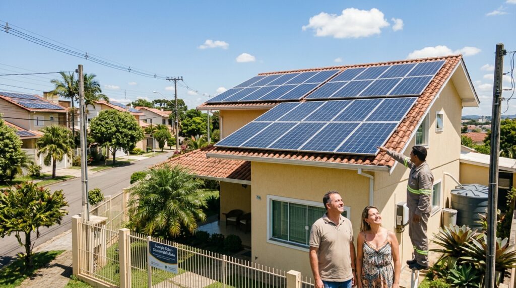 Gerador de Energia Solar: On-Grid vs Off-Grid [Guia 2026]