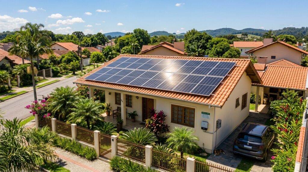 Gerador de Energia Solar: On-Grid vs Off-Grid [Guia 2026]