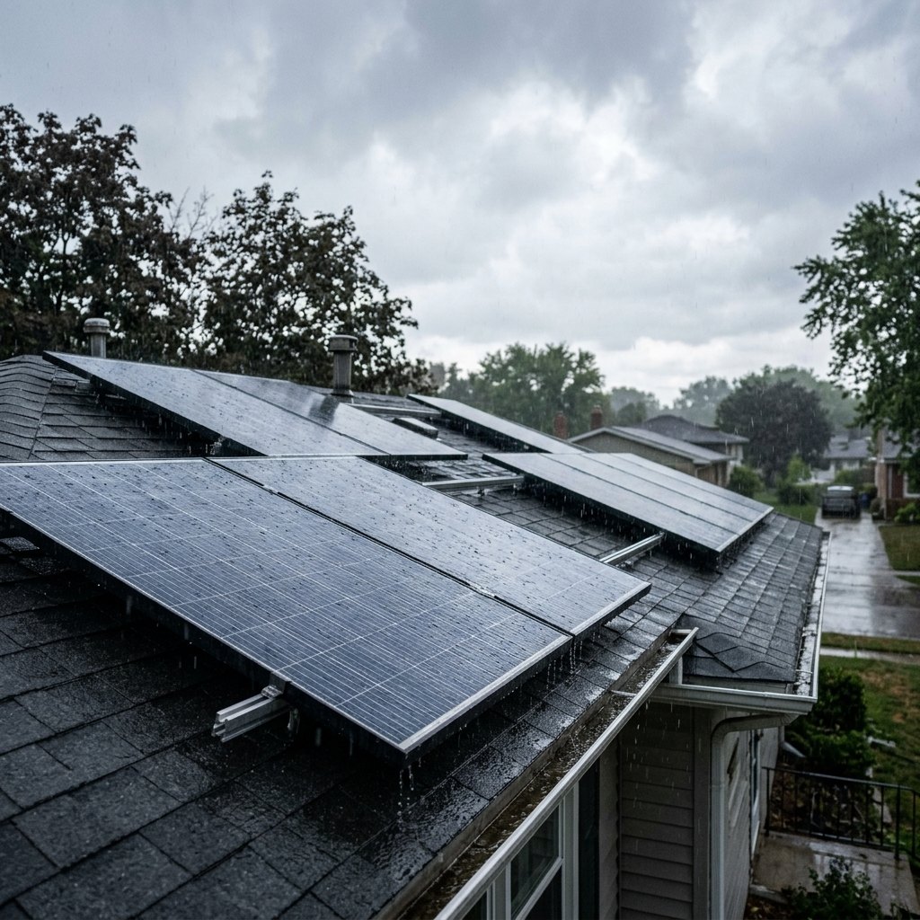 Como Funciona a Energia Solar em Dias de Chuva: Veja o Que Acontece