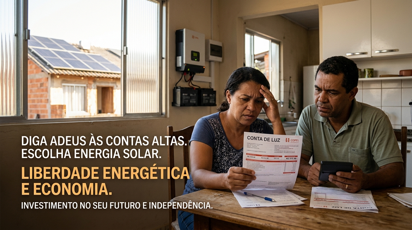 Kit Energia Solar Off Grid