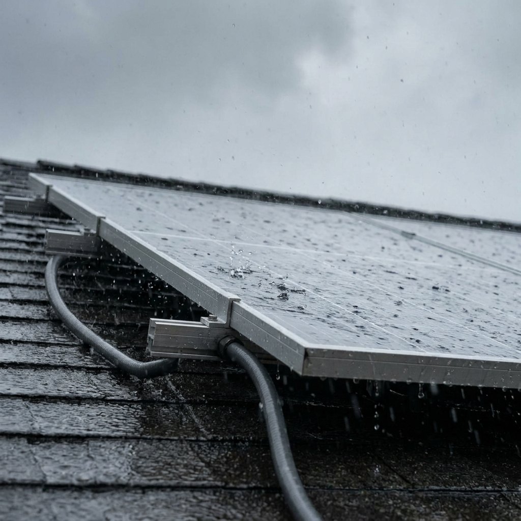 Como Funciona a Energia Solar em Dias de Chuva