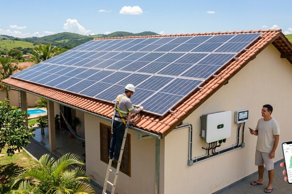 kit energia solar 1000 kwh mês preço