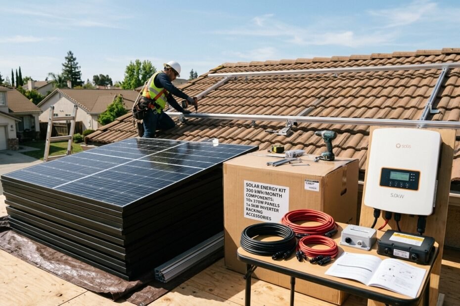 Kit Energia Solar 300 kWh/mês Valor